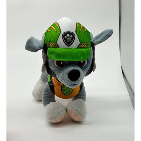 Nickelodeon Spin Master 2016 Rubble Zuma Rocky Paw Patrol 8" Stuffed Animals - Picture 2 of 16